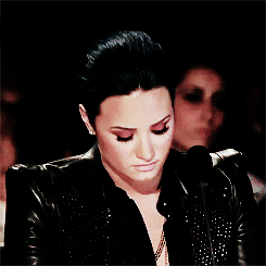 ddwarrior:  Demi Lovato on  “The X Factor” in recent weeks 