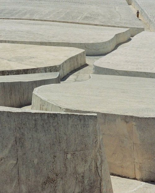 unsubconscious:  Alberto Burri’s Grande Cretto, Sicily, 1989.