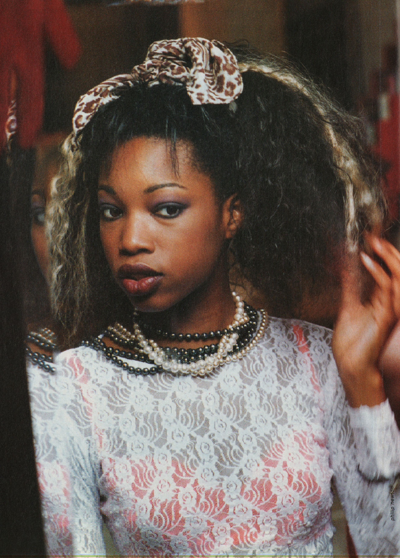 full-o-sass:  “Circa ‘83″ fashion spread, from Sassy, September 1994. 