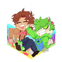 floatingmegane-san:  Tiny Box Time and Septiceye Sam Keychainfor Comifuro11 for those who’re indonesian. i’m at booth i-12b 