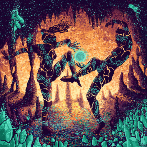 crossconnectmag:  Illustrations by James R Eads James R Eads is a multi-disciplinary artist with a passion for both art and design. In his work, James challenges the concrete reality that we live in, he plays with color and motion to form a world of