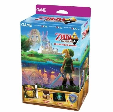 jimmat:  I want this pls! links-princess:  My (links-princess) Zelda giveaway! =^_^= To celebrate the release of A Link Between Worlds, I will be giving away: Collector’s Edition of A Link Between Worlds, including a treasure chest, giant poster and
