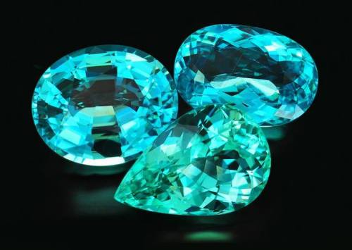 Paraiba tourmalines are among the most sought after colored stones in the world. Prices of top stone