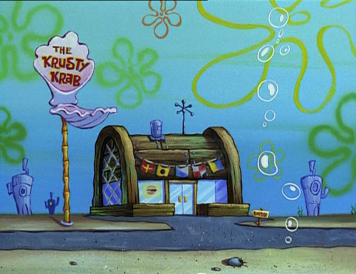 “I wanna go home! I wanna go home! I wanna go home! I wanna go home! I miss Bikini Bottom! I m