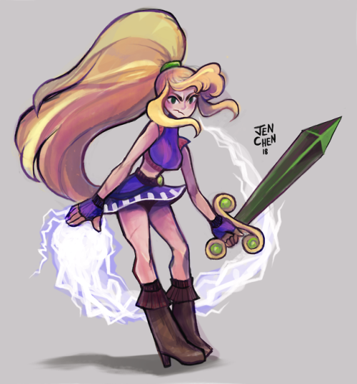 Lady Sia!Did anyone else play this GBA game or was it just me? I loveddd it &lt;3