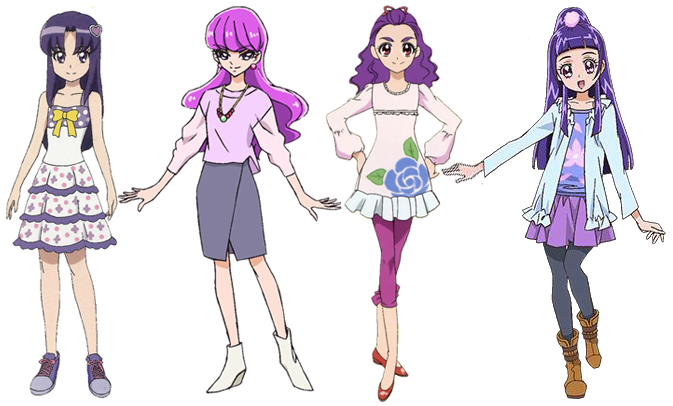 Mahou Furbies — Purple Cure casual outfits.