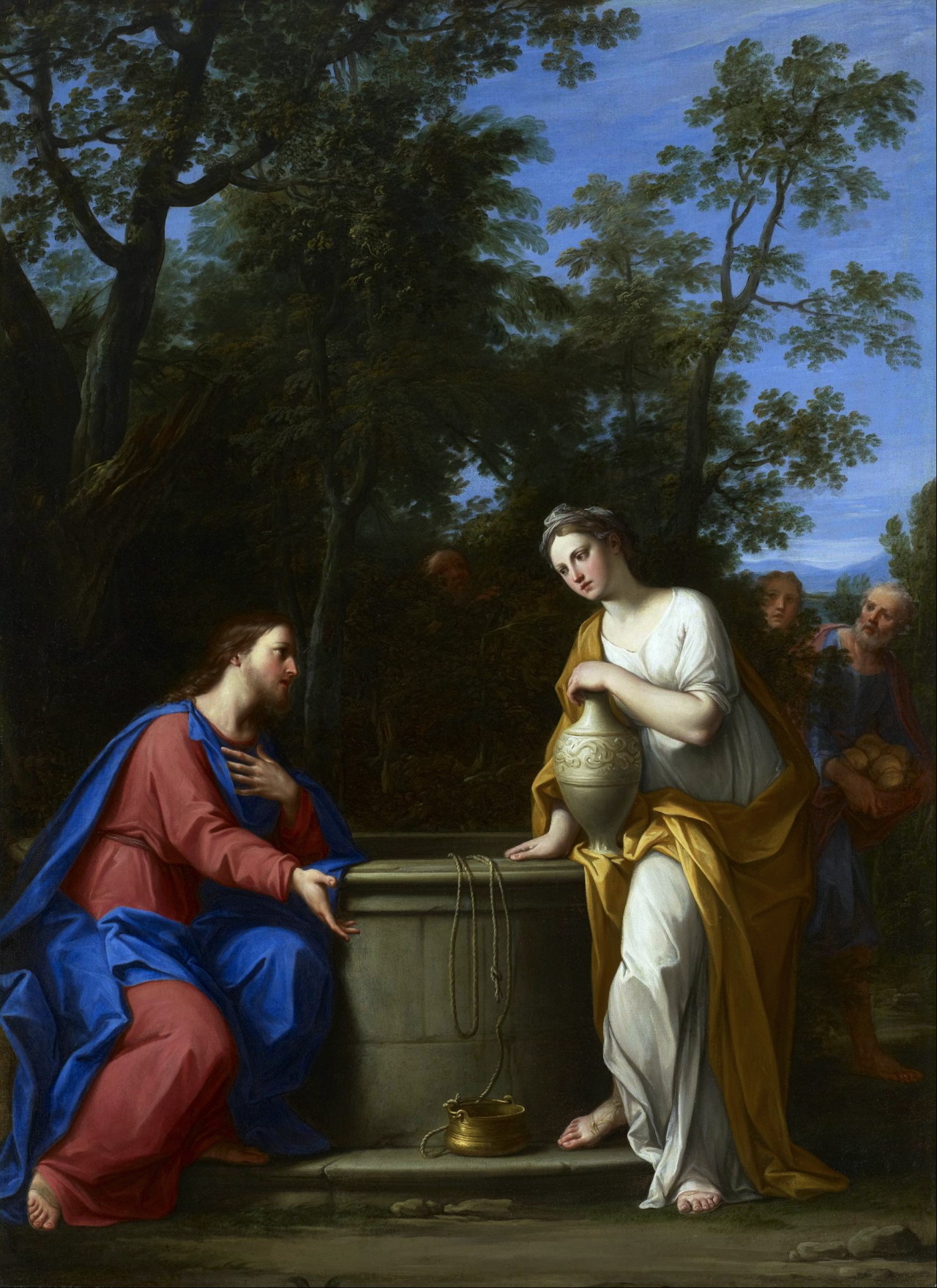 Marcantonio Franceschini, Christ and the Samaritan Woman, c. 1700
