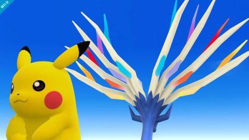 Pikachu and Xerneas in Super Smash Bros for Wii U and 3DS