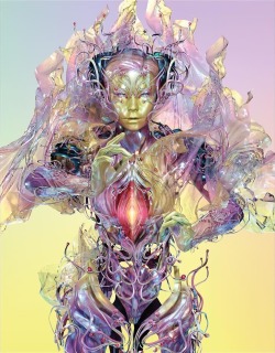 bjorkfr:  Björk par Andrew Thomas Huang en poster pour Crack Magazine 