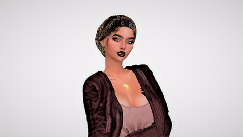 Gabriela Levin, 24, Painter. I couldnt list all the CC even if I tried lol. Hair is @ebonixsims