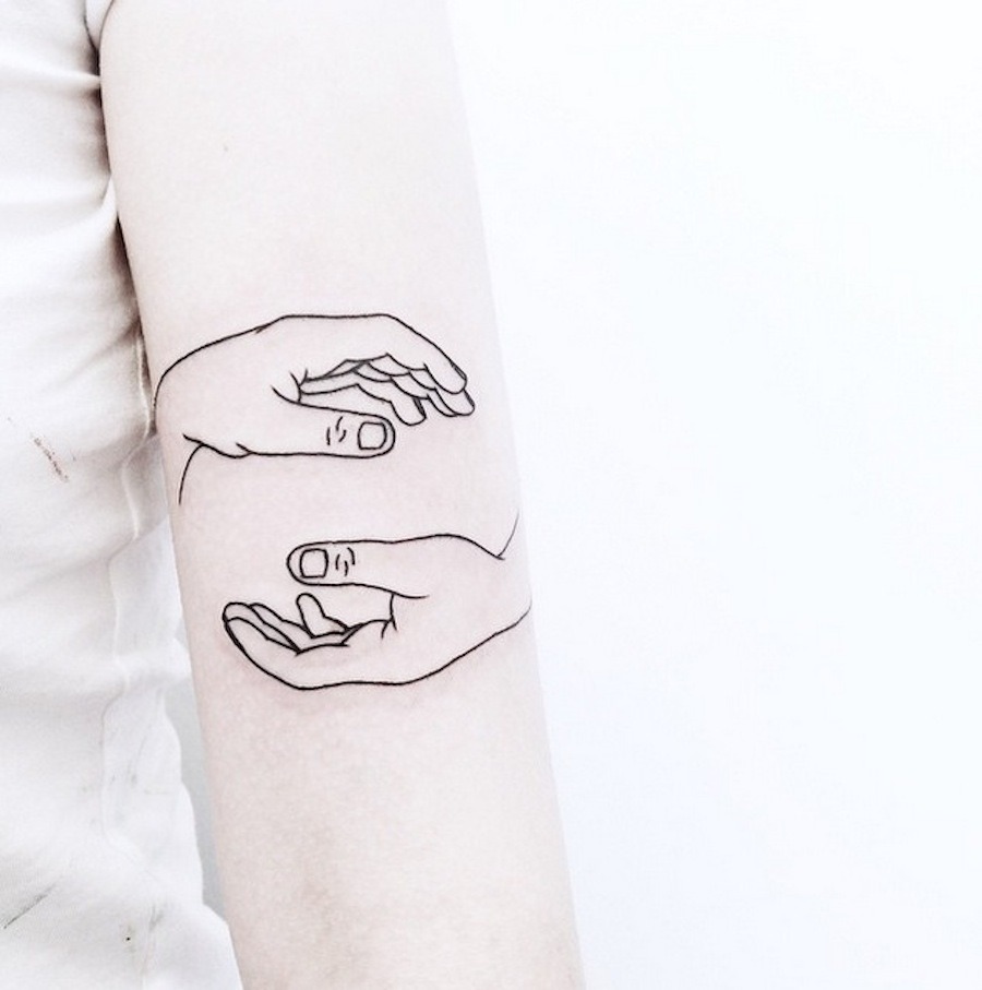 culturenlifestyle:  Unconventional Minimalist Tattoos An illustrator and graphic