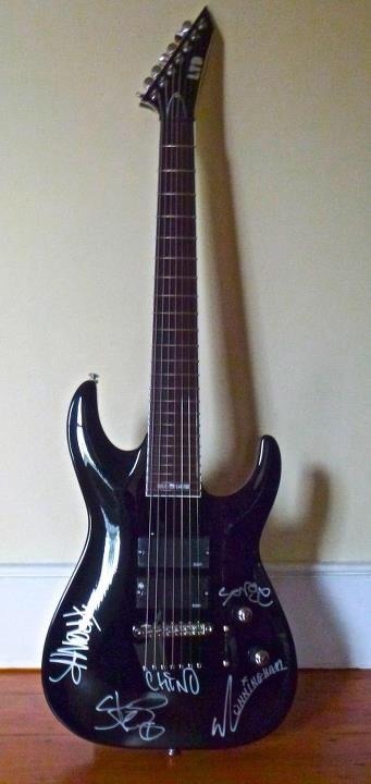 Sex Signed deftones guitar pictures