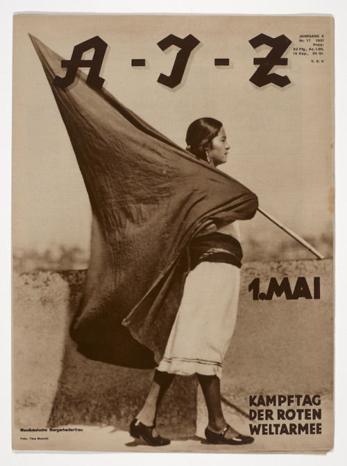 In a striking photograph taken in 1928, Tina Modotti captures what feels like an iconic image of rev