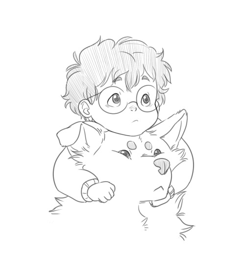 I remembered the other day that I had Sirius live with Snape and Harry in animagus form after he esc