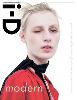 lovelostfashionfound:  Julia Nobis - i-D Magazine SS 2014