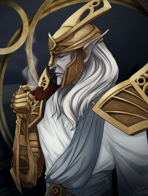 saxspielercaderface:Commissioned by @overwoman-pants for @tribblecoat-tribunus ! Sotha was amazingly