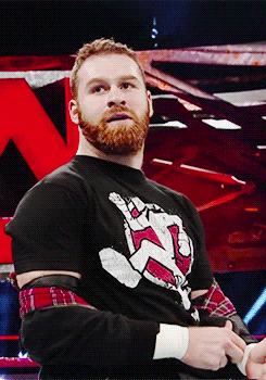 bisexualomega:  100 days of sami zayn ; 79/100   