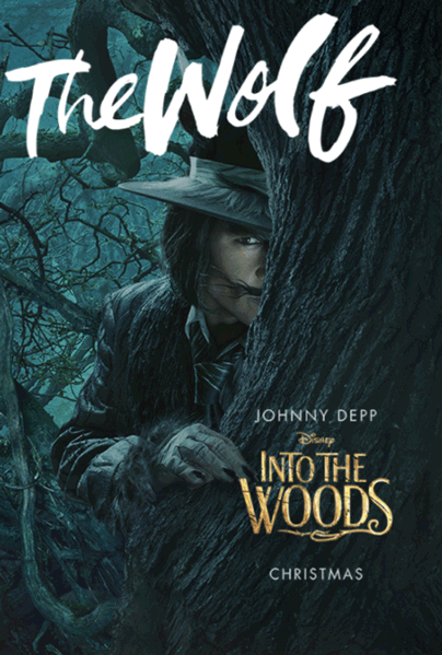 entertainingtheidea-deactivated:  Here are ten new sparkly character posters for Disney’s Into the Woods. 