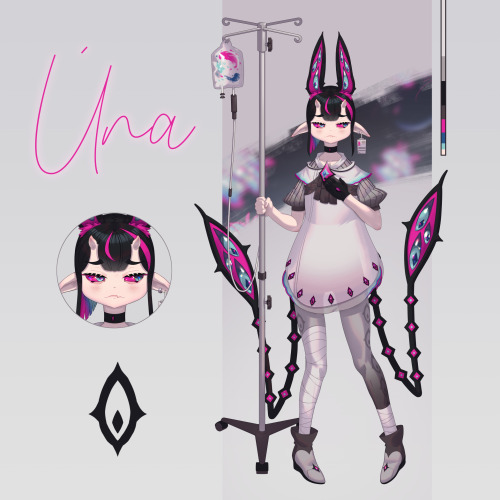 oosoart:  Úna, a new oc what I had for time now, i will post a lot of her for now on