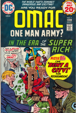 OMAC No. 2 (DC Comics, 1974). Cover art by