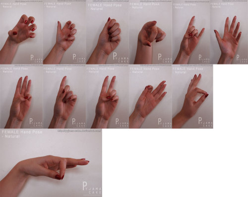 anatoref:  Hand Poses  porn pictures