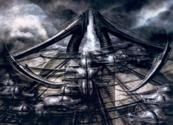 mirkokosmos:Biomechanical City / H.R. Giger