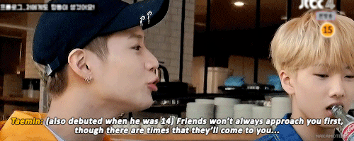 Taemin’s Sweet Advice On Friendship For Jisung ♡