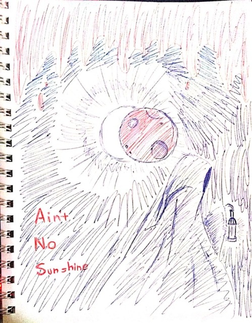 Day 9: Dark movie poster for Ain&rsquo;t no Sunshine