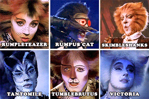 its-that-horrible-cat:Cats (1998) characters
