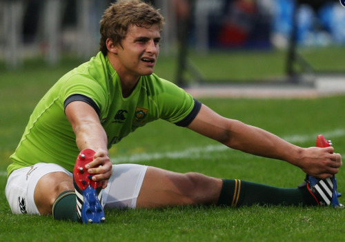 Pat Lambie of South Africa