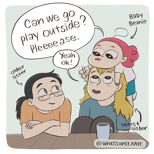 whatsupbeanie:  That one time we got accidentally locked out of the house. I remember that FOR ME it was a fun adventure!