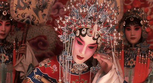 inkxlenses:Leslie Cheung 张国荣 in Farewell My Concubine (1993)《霸王别姬》
