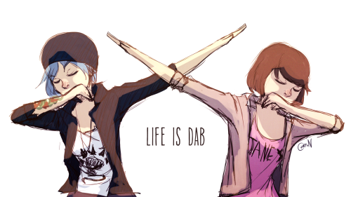 thefingerfuckingfemalefury:  brookietf:  thefingerfuckingfemalefury:  chrisnonymousart:  Life is Dab  Oh my god you two…  These girlfriends must DANCE!  Do your dance you adorable gay nerds :D 