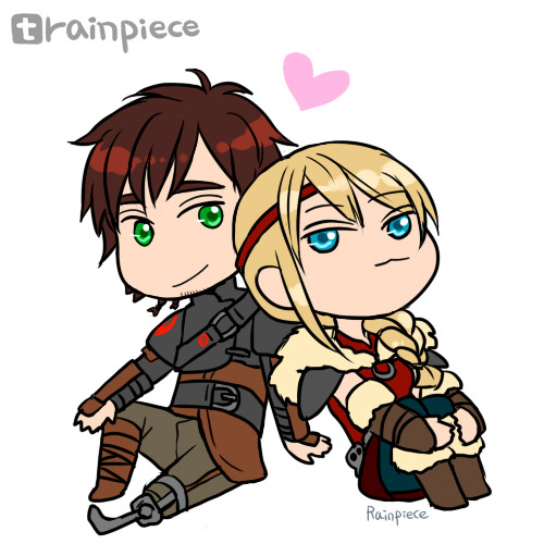 hiccup + astrid