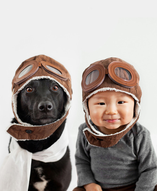 zoeyandjasper:  Never go on adventures without your trusty sidekick. xoxo Zoey and Jasper 