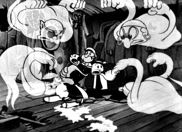 Sometimes I lie awake at night... — Shiver Me Timbers! (1934 short) As animated  short...