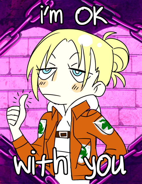 djsckatzen: sharpasakunaike: i made some valentines for a snk meetup last night sorry omg im not ori