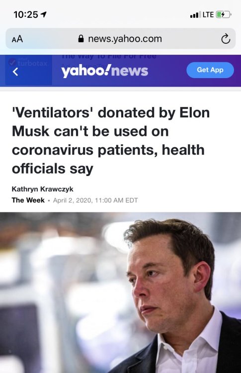 goawfma: yikes I saw a few people mention his giving away these ventilators and I knew it was only a