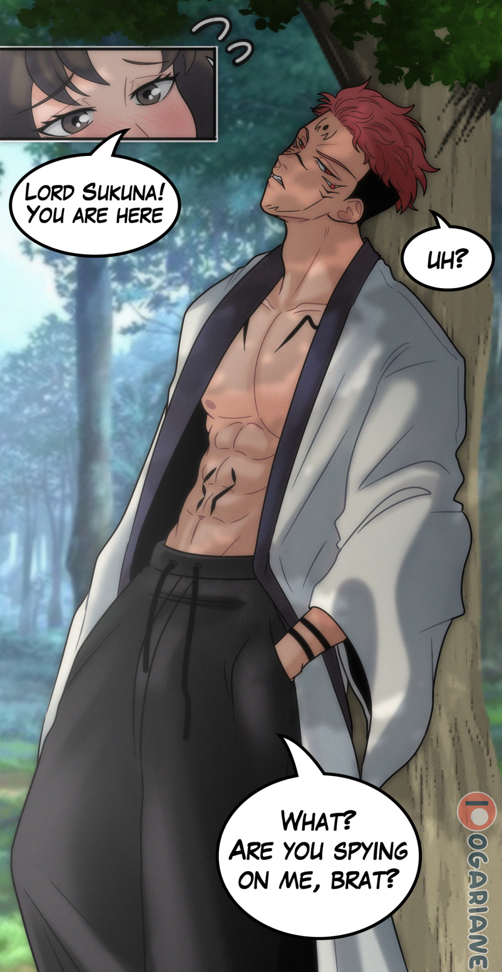 Sukuna In The Woods~ (Part 1/3)