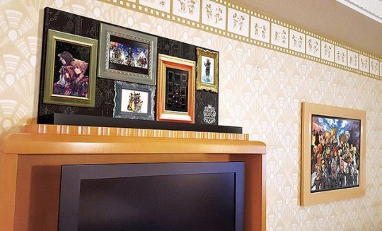 noxtivis:  unicornlordart: to celebrate kh3, the disney hotel in tokyo has kh themed rooms and keys.  I need this at Aulani..  Omfg