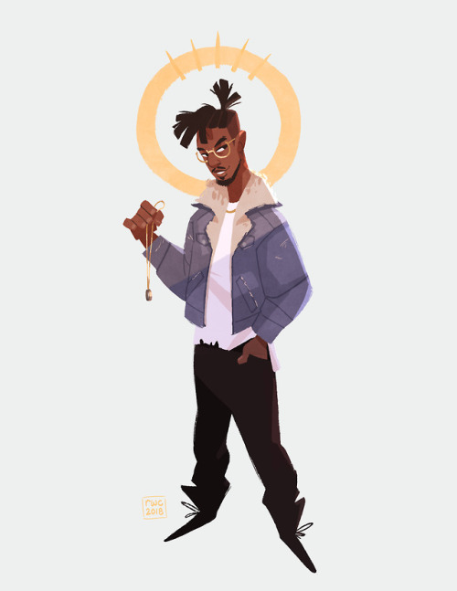 Got to revamp my previous Killmonger piece for a Speedrun commission, ‘cause his look is too dang go