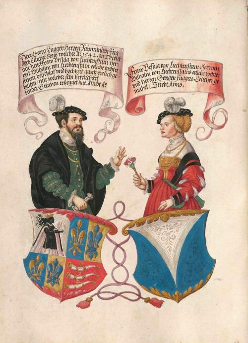 Fugger Ehrenbuch by Jorg Breau the Younger, 1545-49 