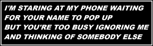 the-sad-boy: I bet I don’t even cross your mind ~ 21/09/18 @bbcqueensstuffs I would never igno