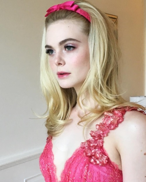 Elle Fanning in Rodarte at the premiere of Teen Spirit