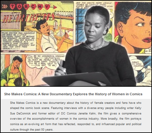 A New Documentary Explores the History of Women in Comics An exclusive clip from Respect! Films’ new