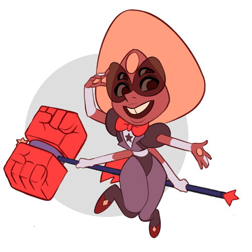 dizzyclown:  Last but not least (for now?) Sardonyx! :D See the rest of the tiny fusions here [x] I’ll probably do a master post shortly as well so they’re all in one place. Fair warning? c: My Blog | My Instagram 
