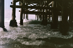 unkemptly:  grett:  pier at mission beach
