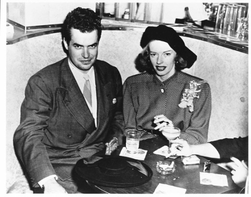 occulttrainingwheels: ritemsektion:Jack Parsons and Marjorie Cameron  this could be us but you 