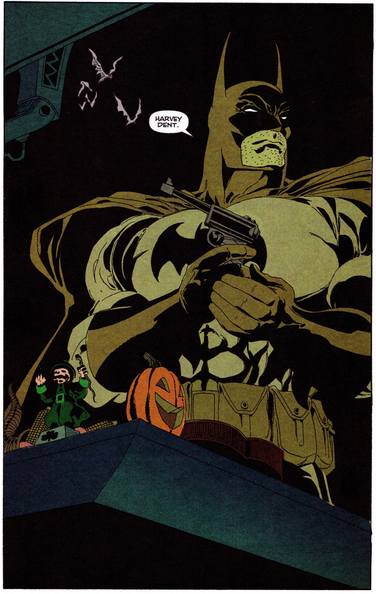 thecomicsvault:  The Batman By Tim Sale &amp; Gregory WrightTHE LONG HALLOWEEN