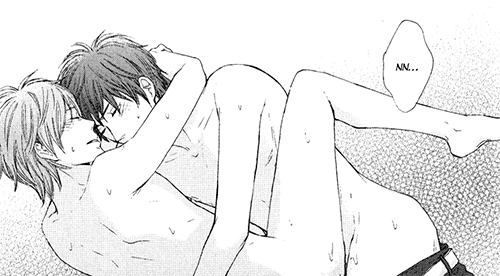Edi's reading yaoi
